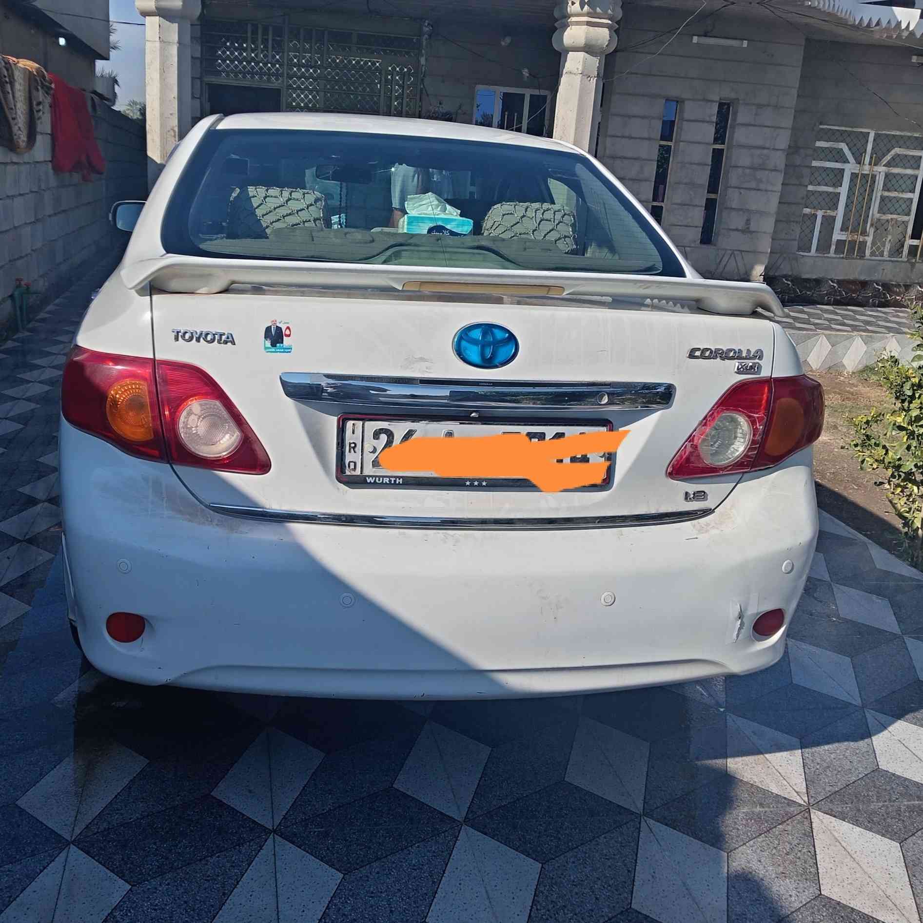 السلام عليكم جميعاً تويوتا كورلا خليجي موديل 2009 رقم صلاح الدين دولي بسمي محرك 1800 مكفوله كفاله عامه تحكم استيرن داخل صاج حساس خلفي يده نيكل صدر امامي وخلفي جديد تخم تاير السياره مال جناي العنوان صلاح الدين بلد الاتصال ***********
