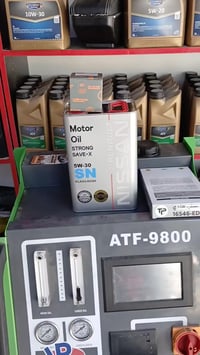 تم بعون الله توفير زيوت نيسان بدرجة 5w30 صنع وتعبئه في الاتحاد الاوربي...