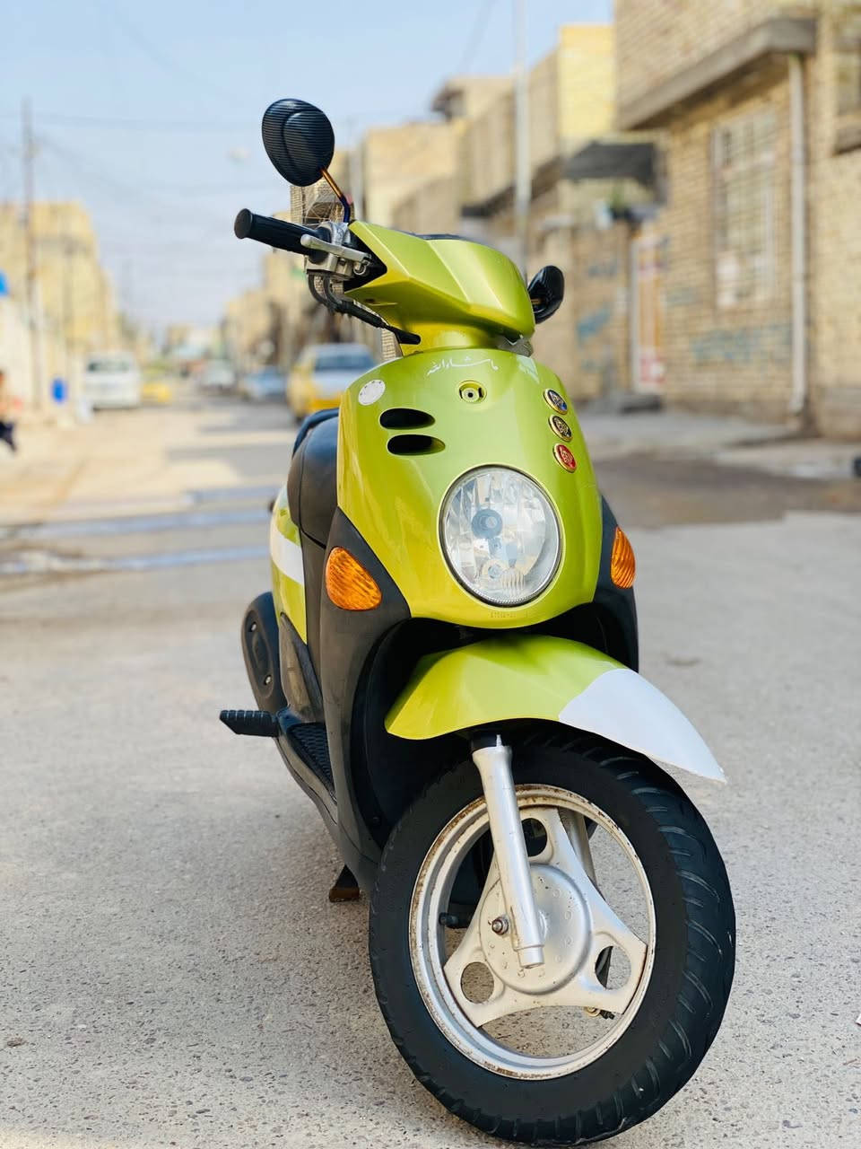سلام عليكم دراجة فلة البيع الون اخضر 🍏 مكاني بغداد مدينة الصدر السعر مليون قفل الرقمي ***********
