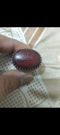 محبس عقيق خراساني • فضة 925 • ١٨ غرام