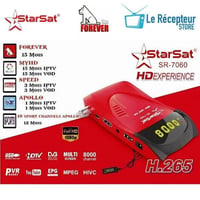 StarSat SR-7060 • سيرفر Forever ١٥ شهر • فول HD 1080p
