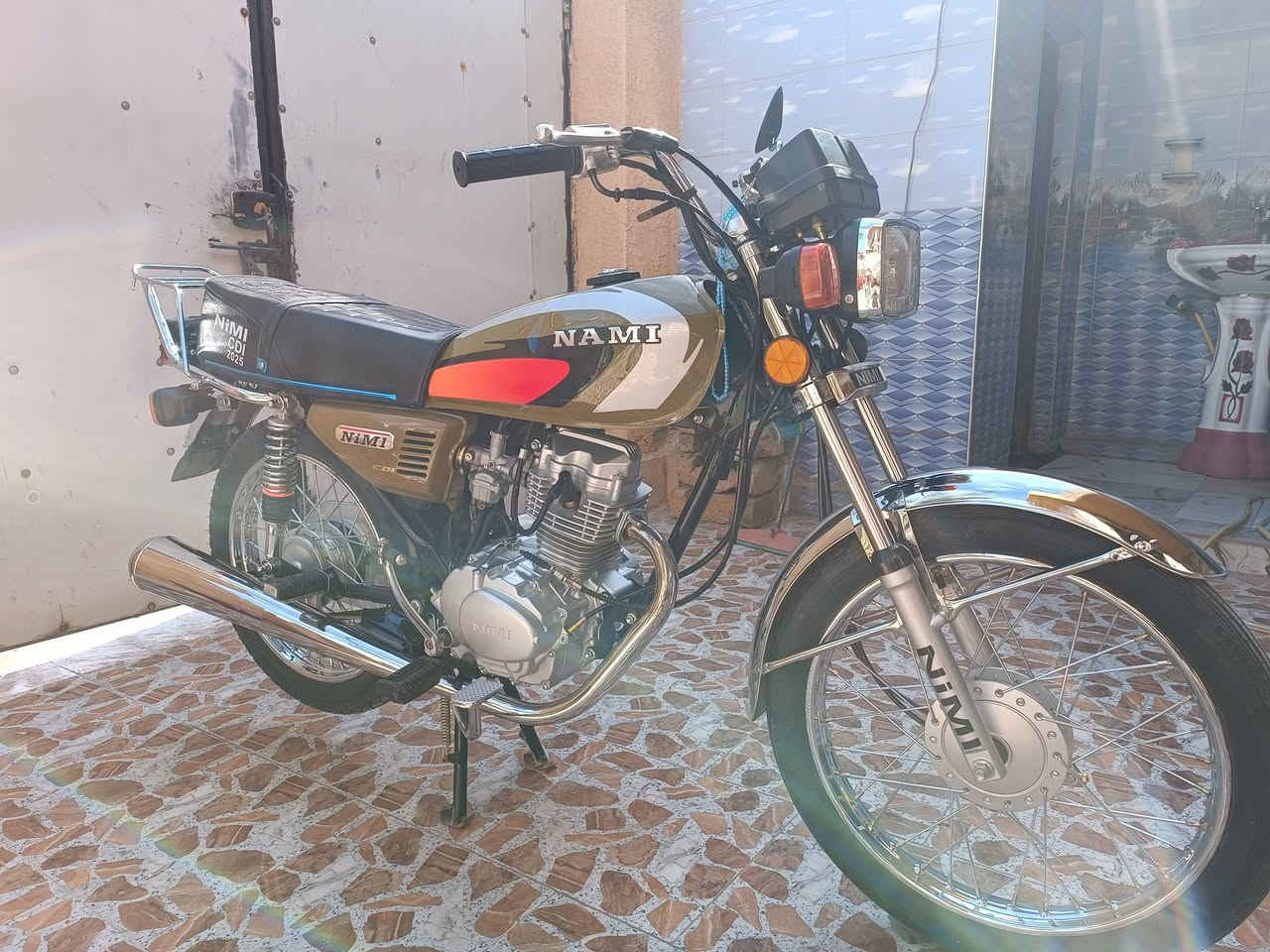 السلام عليكم دراجه ٤ كير نامه موديل ٢٥ جديده السعر ٧٦٥ وبيه مجال قليل اليريده ايدك ***********
