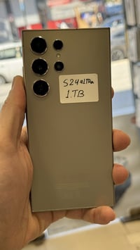 S24 Ultra 1TB ذاكره 1 تيرا ضمان جبال نضافه 99‎% وبعده داخل الضمان ذاكر...