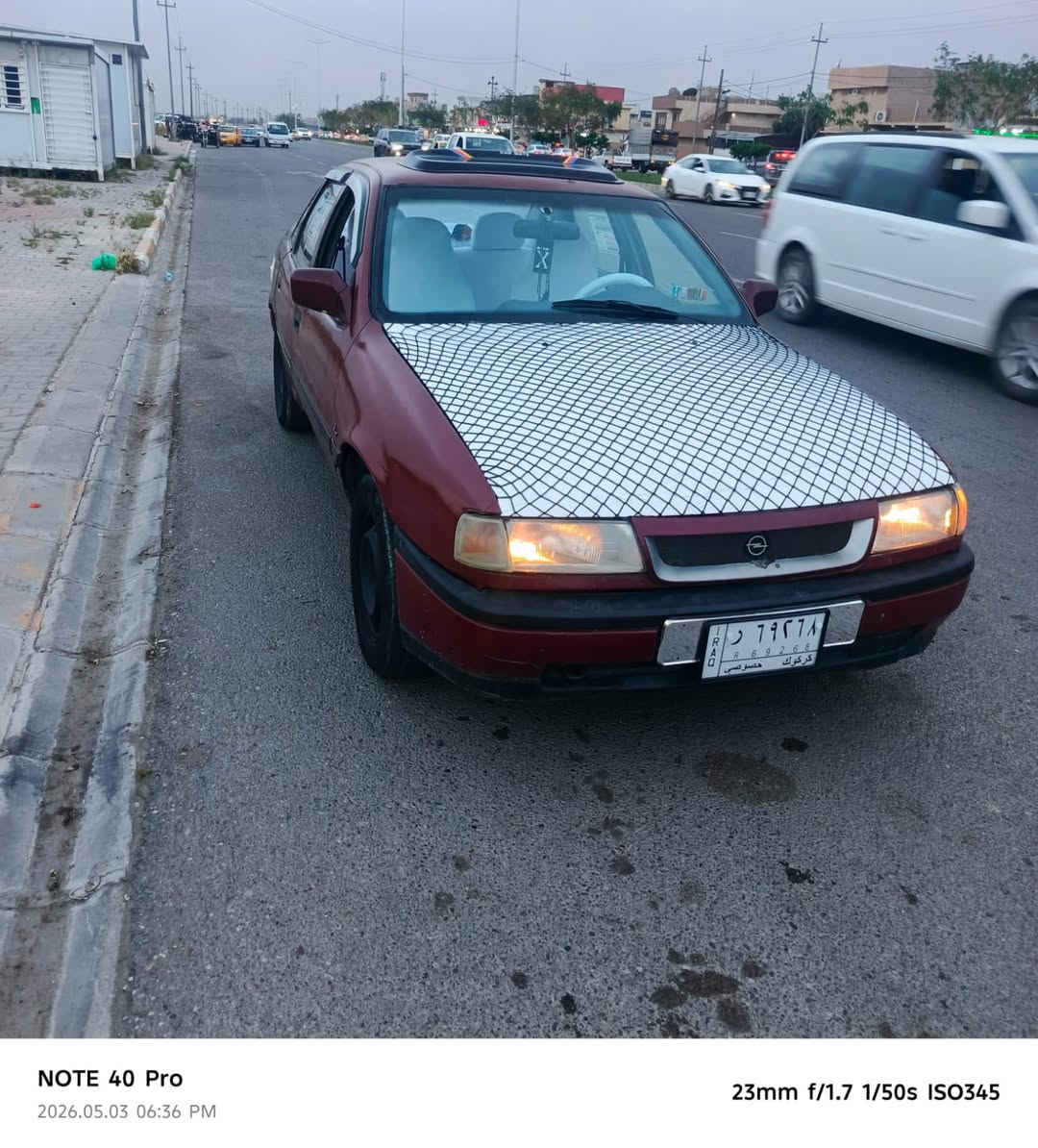 سلام عليكم اوبل فكترا موديل1992سياره جاهزه من كلشي كير مكينه كله شرط تخم تاير صدر امامي خلفي السياره رقمها كركوك معاملتها كملانه بس باقيه هزه وبصمه وتتحول دولي السياره حلوه ماتخلي عليها الف سعرها 22وبيها مجال مكاني سامراء مفرك الفلوجه***********
