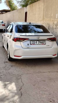 تويوتا • كورولا • سيارة • 2022 • رقم اربيل • بنزين • خليجي • 85 الف كم...