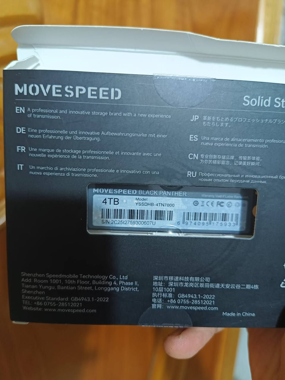 السلام عليكم 
هارد 4tb  شرط الشغل #شرط_الشغل
Gen4 الجيل الرابع
7450mb سرعه
مفحوص وشغال اخوتي الطيبين وياه مشتت حراري مالته
انطوني بي سعر بما يرضي الله


**إذا كنت صاحب هذا الإعلان وتريد حذفه لأي سبب، رجاءا أرسل رسالة إلى الدعم الفني**