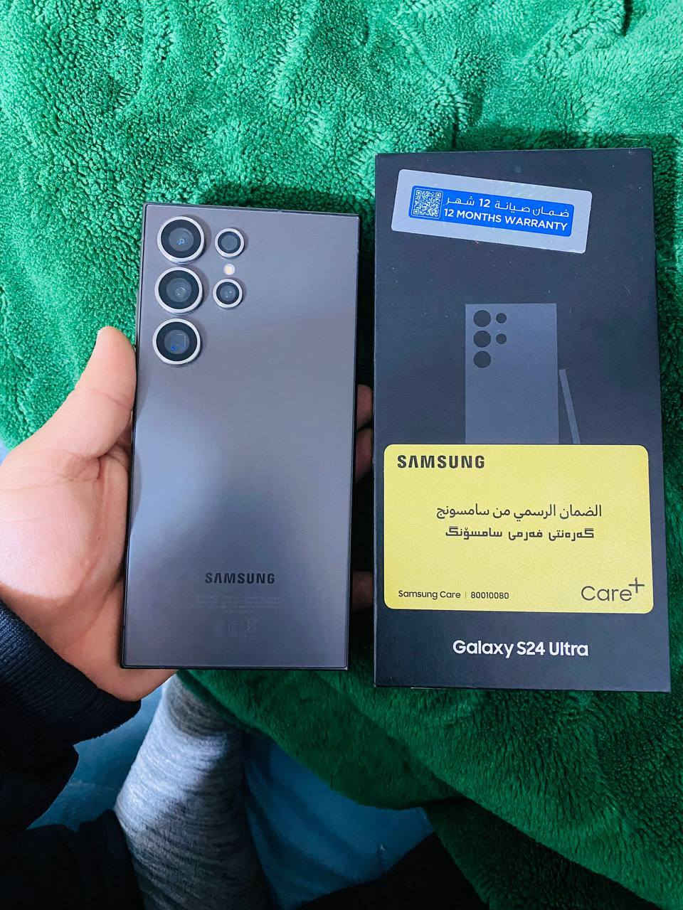 السلام عليكم
جهاز سامسونك S24 Ultra ذاكـره 256G نظافه 100‎%‎ كامل مع الملحقات والكارتون .. جهاز جديد استخدام كلش قليل .. سعره 925 الف قفل .. مكاني - بابل _ الحله _ شارع الامام علي ( عليه سلام ) متواجد ع الفيس ورقم الموبـايـل : ‭***********‬
