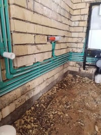 تأسيس صحيات عامة 💧 ماء + مجاري + منظومة سبالت + منظومة غاز 🔧  شغل حديث...