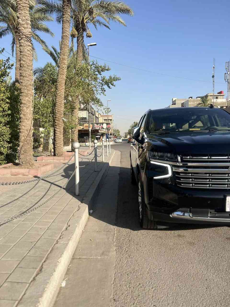 تاهو. وكالة المنصور 
2021 بريمير
فول مواصفات اربع كامرات جكات 
مكفولة من بارد وصبغ وضربه 
محرك على وضع شركة ماشية 85 الف
تخم تاير جديد 
عنوان بغداد
***********
