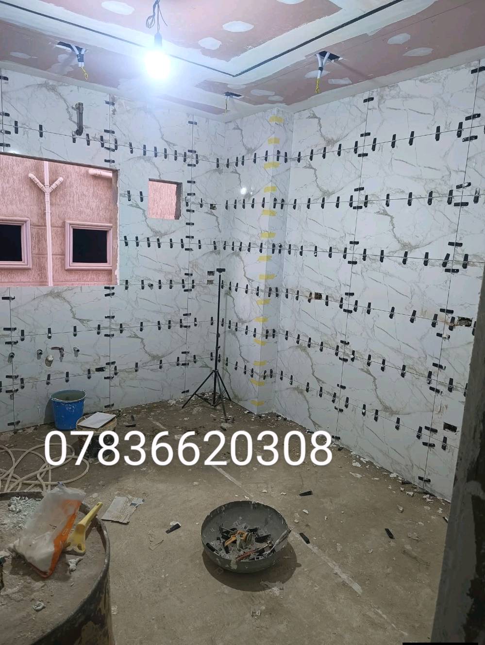 البدر خلفه سيراميك و بورسلين الواح درج كاشي ومرمر شغل درجه اولي متفرغ حالين شغل مرتب
بأي منطقة/محافظة تشتغلون وتتوفرون للذهاب للموقع؟: 
جميع منطق بغداد 
تشتغلون بس تركيب سيراميك وبورسلين لو هم عندكم شغل مرمر، كاشي، درج، ليزر، وحمامات؟: 
مرمر كاشي بورسلين الواح جميع المقاسات
السعر شلون ينحسب عندكم: بالمتر لو حسب نوع المادة والشغل؟: 
علي حسب المساحه