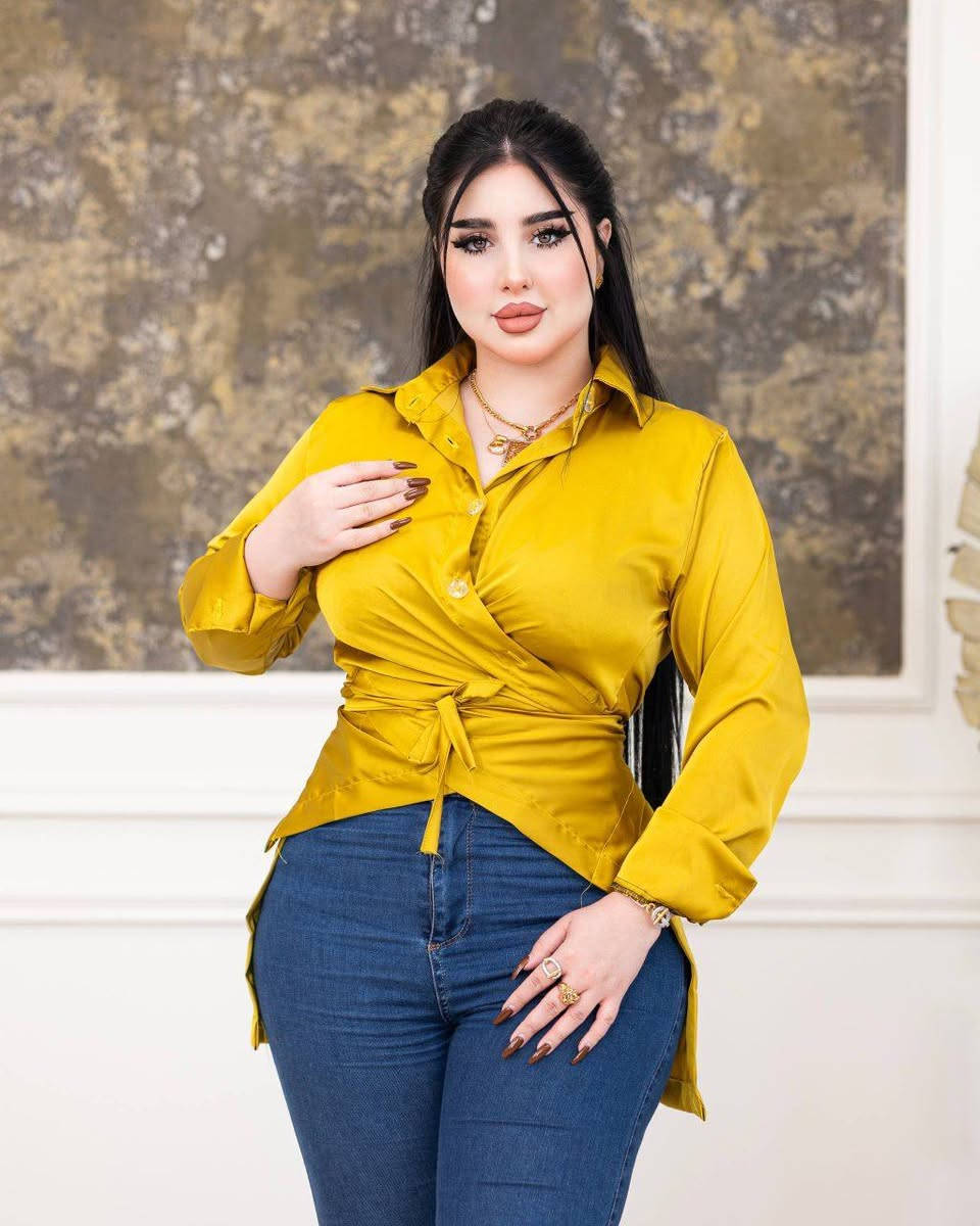 قميص نسائي 

ينلبس بأكثر من طريقة 

خامة ستن  امريكي كوالتي عالي

M. L.XL. 2XL. 3XL.

سعر القطعة 15 الف 

توصيل جميع المحافظات 5 الف


**إذا كنت صاحب هذا الإعلان وتريد حذفه لأي سبب، رجاءا أرسل رسالة إلى الدعم الفني**