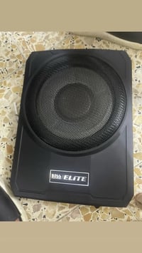 للبيع الجهازين غير مستخدم الاول Elite series   النوع: Powered Subwoofe...