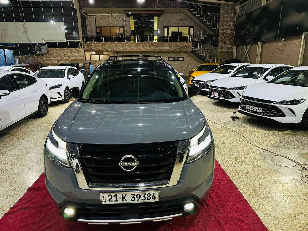 🔊(فرع كركوك) 

📌Nissan Pathfinder 2022 SL📌

♂️عداد المسافة 81348 mile

💵 (السعر/ 26500 $ ) 

♦️ (مرقمة رقم سليمانية) 

♦️المواصفات :

بصمة تشغيل
بصمة ابواب
تشغيل عن بعد (Remote Start)
صندوق شفط كهربائي 
فتحة سقف بانوراما 
رادار امامي (تحديد مسار)
رادار جانبي (نقاط عمياء)
رادار خلفي (تحذير من الاصطدام)
حساسات امامية+ خلفية
سستم سماعات BOSE
اوتو بارك Auto Park
كاميرات 360°  
كشنات جلد
كشنات ميموري
كشنات تدفئة+ تبريد 
كشنات خلفية تدفئة
كشن خلفي منفصل  
دشبول ديجيتال 
تبريد قطعتين لمس
تحكم وضعيات القيادة...Drive Modes 
شفتات + تحكمات استيرن 
هيتر استيرن
Apple Car Play
Android Auto 
هاند بريك بصمة
اوتو هولد Auto Hold
اوتو ستارت Auto Start
اوتو ستوب Auto Stop 
مانع انزلاق+ABS
شاشة كبيرة لمس+كاميرا
منافذ AUX+USB
وبقية المواصفات المعروفة

♦️(العنوان/كركوك شارع المعارض)

♦️للاتصال/

جنيد
***********
***********
