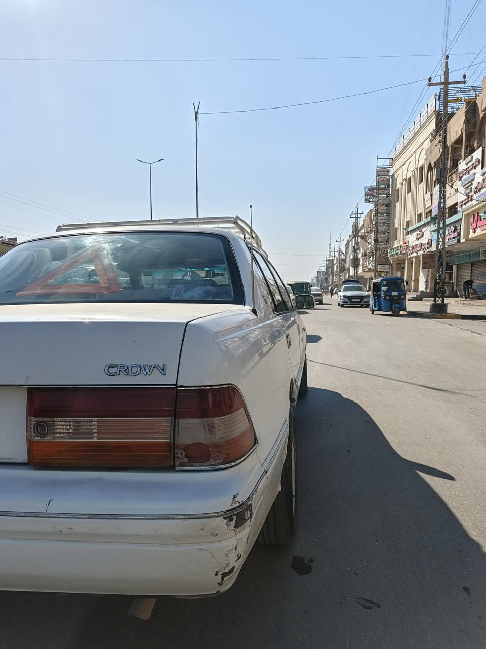 سلام عليكم للبيع راس الثور تكم مديل 98 ايسر بلاد سياره جاهزه من حداده خلفيه واماميه تخم تاير تبريد شغال ثلج ❄ تدفه شغاله 
مكينه وكير 2500فيفيتي كفاله غرفة جديده بعدهي 
كهربائيات كله شغاله مسجل 4سماعات سياره جاهزه والحمدلله
ترايك وين مايعجبك سياره مصبوغه عام كفاله عامه كص ونقل واصوليات رقم( انبار بسمي )مشروع وطني السنوية ماصاقطه 
عنوان السياره بصرة معقل سعر 105بيه مجال ‏‪***********‬‏
