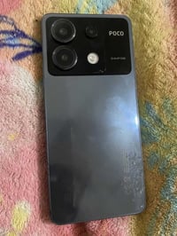 بوكو X6 5G • ٢٥٦ • بصمة مو شغالة