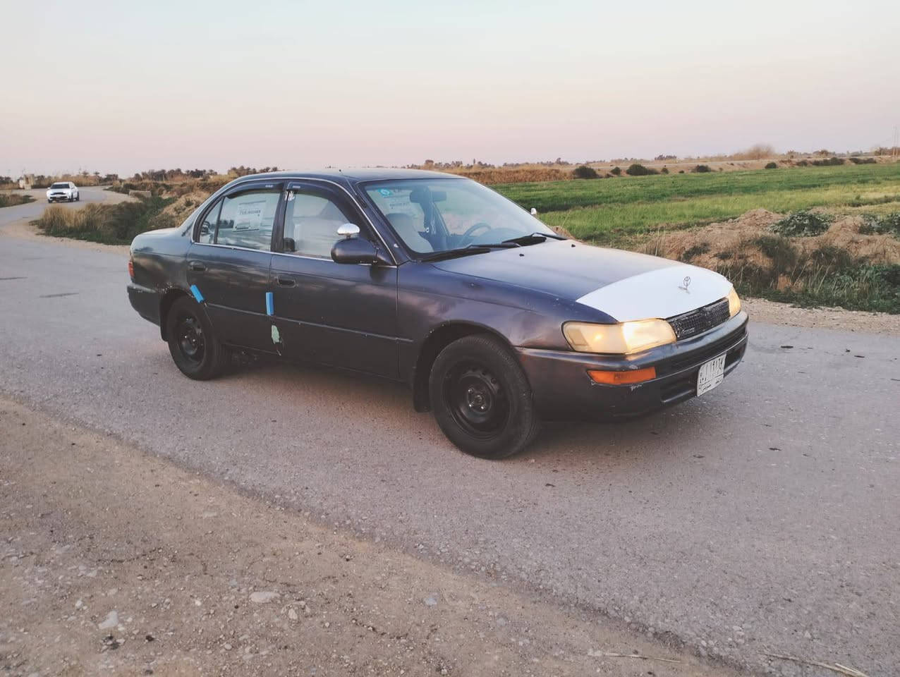 يا الله السلام عليكم للبيع سياره كورله موديل 1994رقم نجف سنويه لحد 2029شرط التحويل كير ومكينه مكفولات كهربائيات كله شغال وجاهز تبريد عاطل باتري جديد محرك بشرط كير بشرط تخم تاير امامي خلفي صدر جديد داخل جديد بطاين جدد جام جوبي السيارة صبغ جماليه بدون ضرر وتجي وتشوف بعينك سياره كلش حلو مكان السياره واسط قضاء الزبيديه لاستفسار اتصال على الرقم التالي ***********/‏
‏‪0783 055 8258‬‏
السعر 50وبيه مجال بصيط ابو علي الشمري
