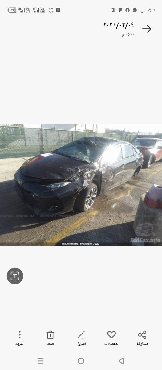 كورولا موديل 19 امريكيه السعر ٨٥. ترهم. مراوس مع. مسيبوش ميراج. ترهم قسط.  رقم بصرة  المكان بغداد.     ***********
