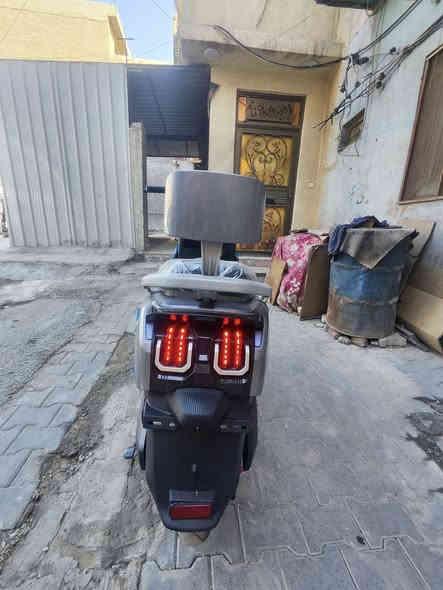 السلام عليكم درجة شحن جديد الساحه زيرو غير مستعمل 0كيلو متر شركة الجوهرة البحريه  موديل 26 تصفية مخازن ***********  سعر 750 قفل عنوان بغداد ساحة الوثبة6بطارية كبير دبل سرعه 80 حقيقة ملف 2000
