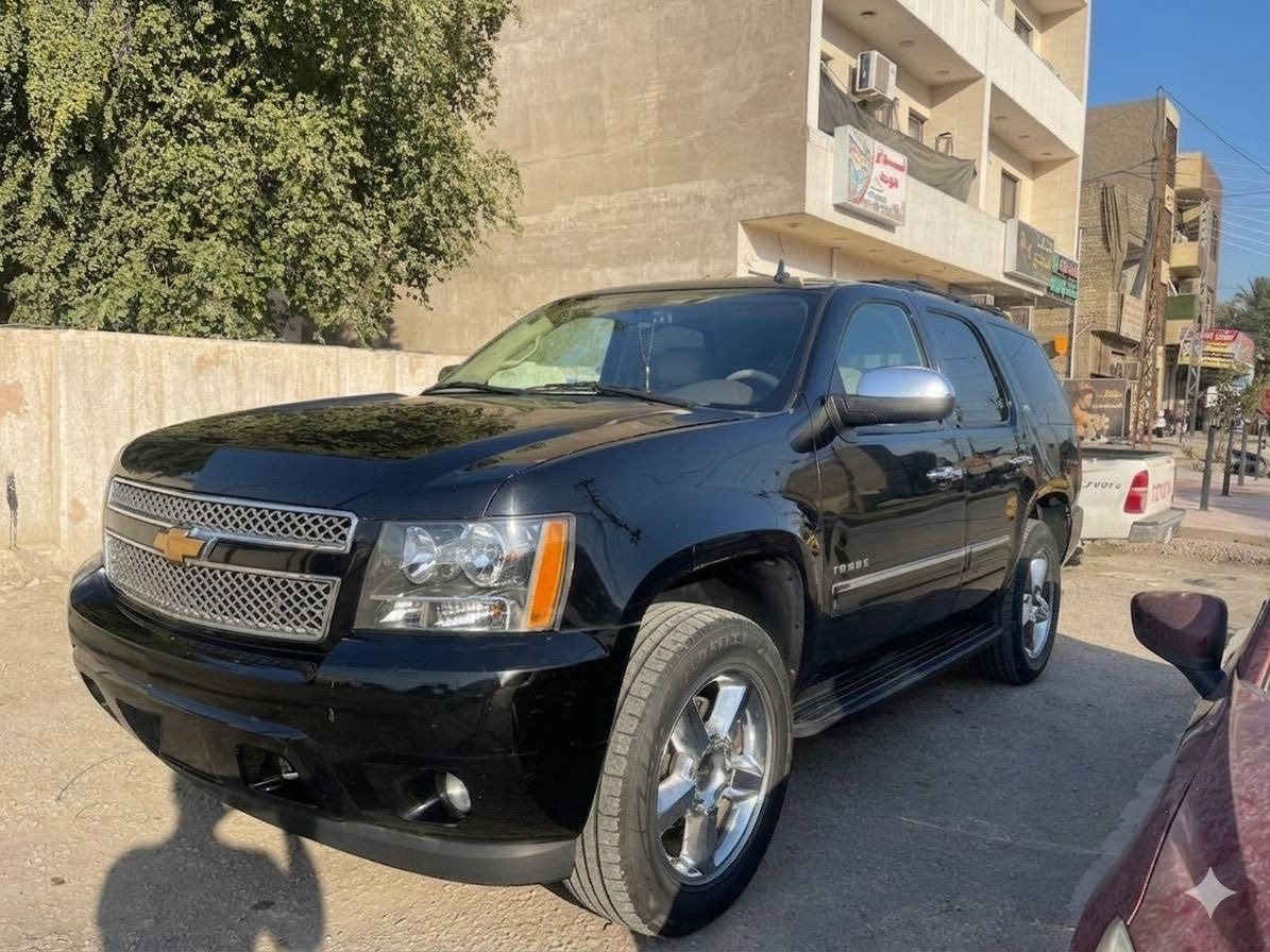 سلام عليكم 
تاهو مديل 2012 لون اسود LTZ
سياره مكفوله كفاله عامه جفقط حاملغ خافي صبغ 
ماشيه 128الف كم جديد سيارة رقم بغداد تحويل ثاني يوم ملاحضة ملاحضة ملاحضة سياره نقل جثه 
فول موصفات 
تشغيل عن بعد
كشاف ضبابي 
تشغيل ذكي 
فتحته سقف
شاسه جبيره 
الخ
موصفات الـ LTZ معروفه 
سعر بدولار 245  وبيها مجال 
سعر بالعراقي 37مليون عراقي 
التواصل ***********
او ***********
