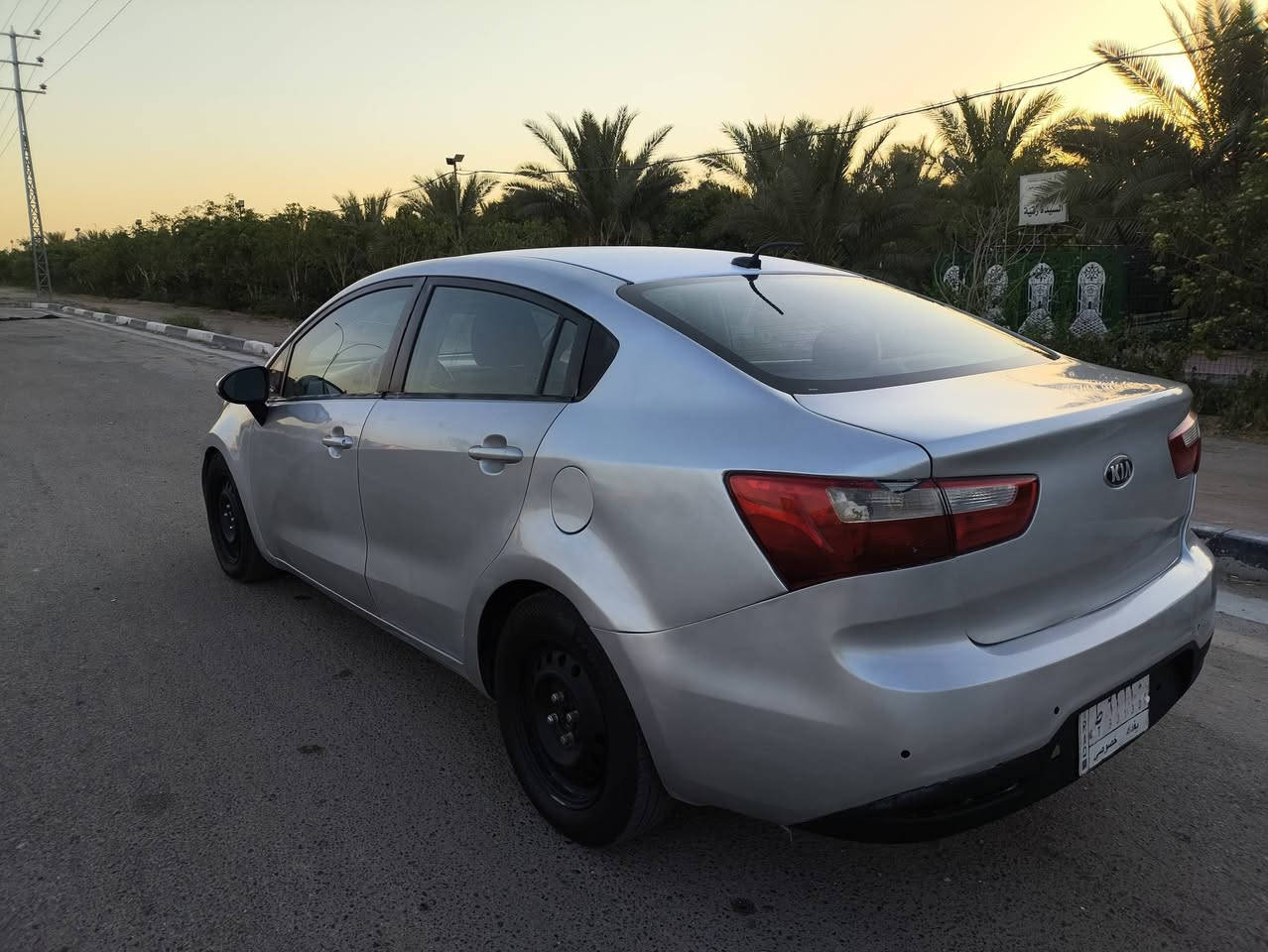 للبيع كيا ريو موديل14 وارد امريكي حادثها جاملغ خلفي فقط ومرشوشة حزام اثر جراد بدون دواخل ماشية 85الف كير مكينة تبريد جاهزات رقم بغداد تحويل مباشر السعر 67 مكاني كربلاء ***********
