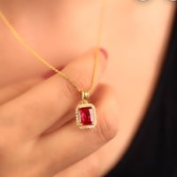 قلاده زاركون • طلاء ثابت • تغليف كامل