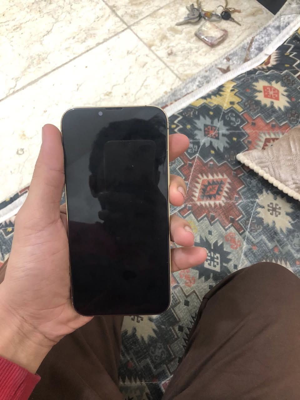 سلام عليكم شباب ايفون 13برو ماكس ذاكره ٢٥٦بطاريته 87جهاز مبدل بي شاشه ونضيف هاذ شوفت عينك كلشي شغال بي سعر575وبي مجال شي قليل مكاني بغداد حي اور 
***********
