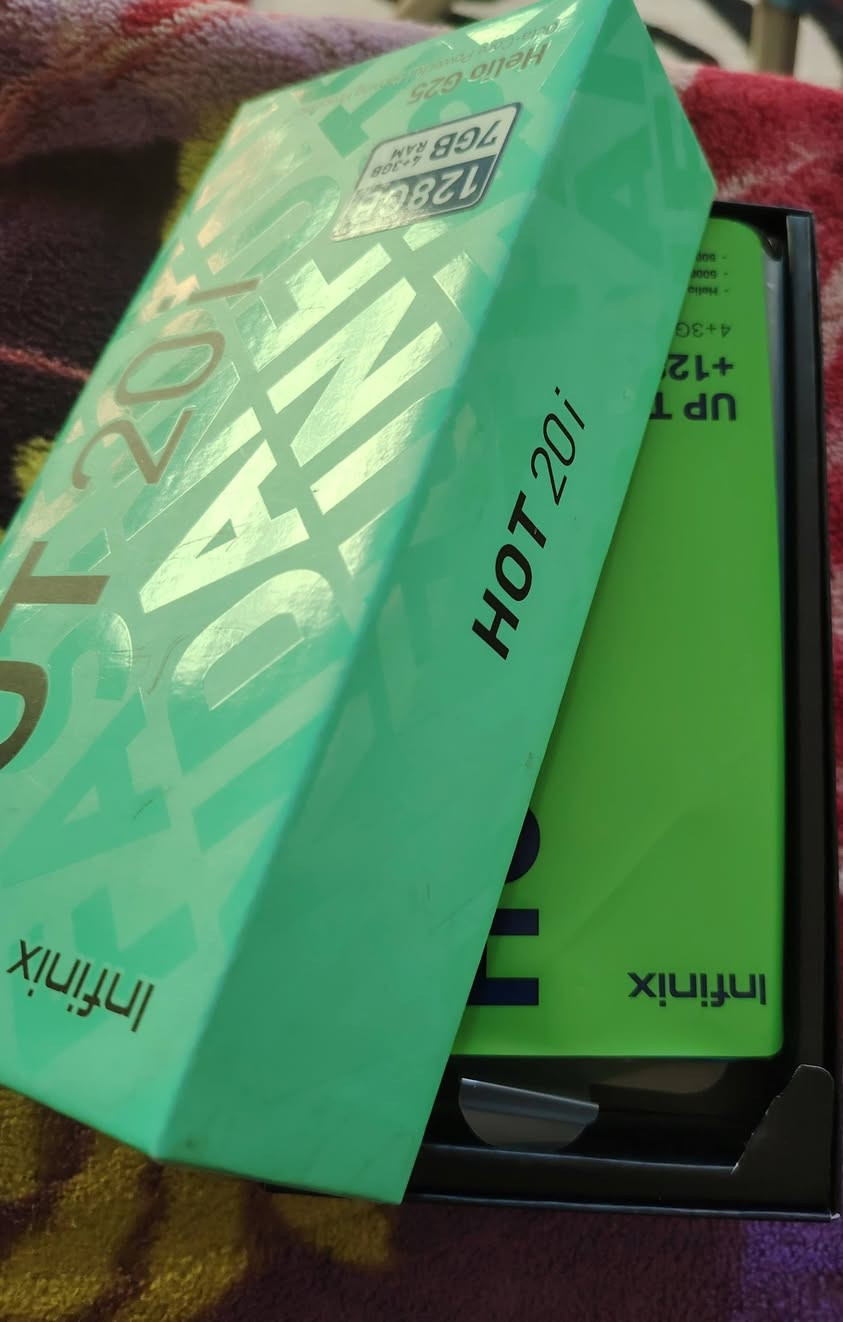 جهاز HoT20iللبيع اشترينا وحتاجينه فلوس 120بي مجال قليل جهاز مامفتوح ومامعرب بعده بلباكيت بيدك تفتحه رقمي ***********
