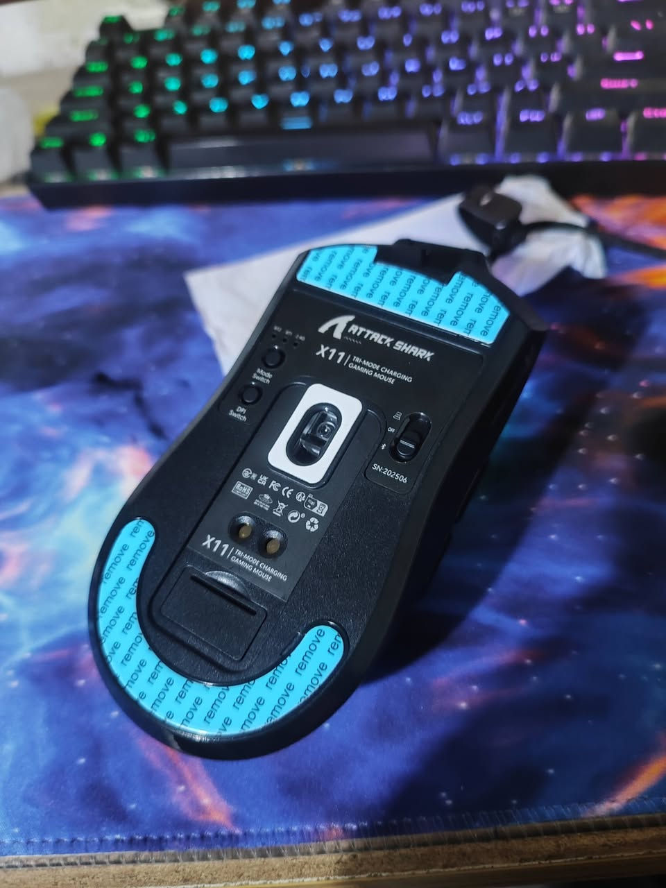 سلام عليكم ماوس ATTACK SHARK-X11 جديد مفتوح للعرض جميع متسلزماتةة واكسسواراتةة وياا سعره 30 
وتساب ***********
