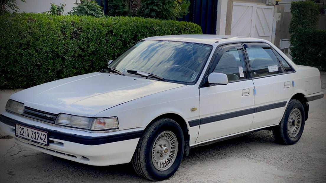 مازدا 
هەشتو بەخ
 مودیل1990
 گێرعادیە
گیر و مەکینەی بەشەرت
 تەبریت لەگەل سویچ
سلایت
 جام کارەبایی
تایەی تازە
تاخم پێش تازە 
کۆبۆن بەنزینی هەیە
سەنەوی تامانگی ٢٠٢٦/٧تازەیە
 بەناوی خۆمەوەیە بەشەرت تەحویل
سعر45مەجالێ برایانە
***********
لە کەرکوکە كركوك, العراق
