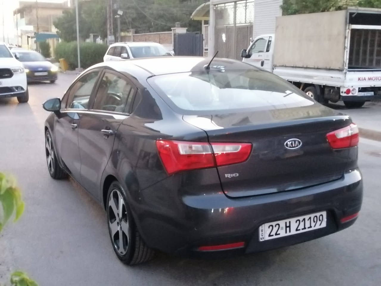 ***********
رايدهة ب 89 ورقة وبيهة مجال بسيط بعد المعاينه 
كيا ريو 2012 خليجة مكفولة من كلشي
محرك 1600 دوش مامفتوح لووك 
تحكم ستيرن جهتين
بلوتوث حاكية موبايل
ويل كب دعاية
مري شفط كهرباء
اشاير بالمري
حساسات خلفيه
ماشية 130 الف كم
تبريد ثلج 
السيارة مكفولة من الصبغ والحادث وجاهزة والحمدلله
رقم أربيل باسمي السيارة تحويل مباشر رقم وسنوية وهزة جديدة
