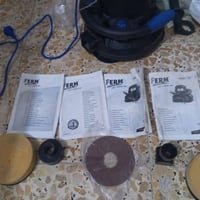 صنفرة كهربائية FERM  للتلميع والصنفرة مع ملحقاتها الأصليه عنواني بغداد...
