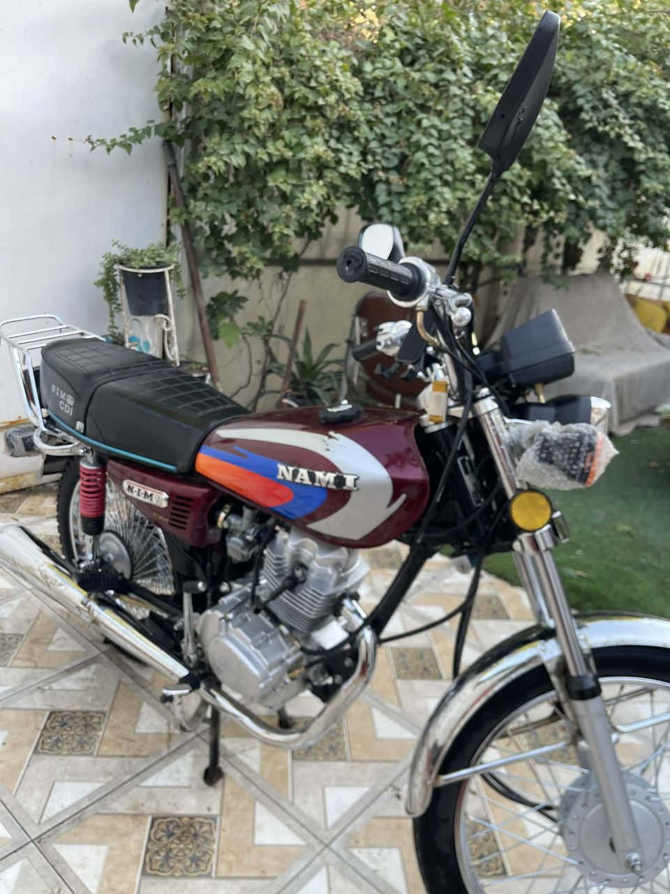 سلام عليكم دراجة ناما اربعة كير موديل 2025 دراجة نضيفة ما مشتغل بيها دليفري شلعة و معدل حلو السعر 650 الف و بيهة مجال العنوان ابو غريب الشهداء الرقم ***********
