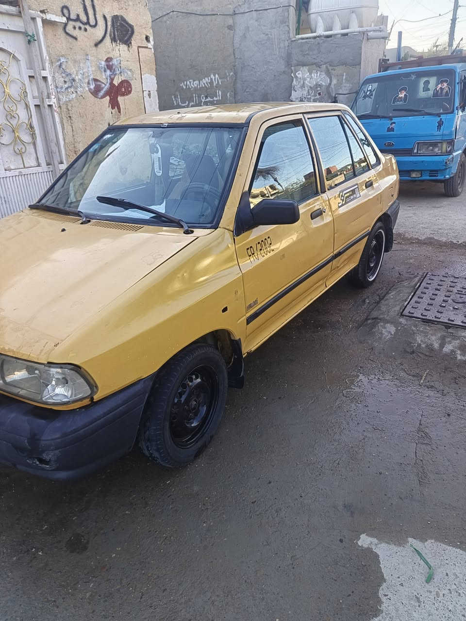 سلام عليكم سايبة 11للبيع
كير ومحرك جدد تايرات نضاف كهربائيات كلهلة شغالة رقم بغداد نكليزي شرط تحويل  سعر 22$ وبيهة مجال المكان بغداد معامل سياره مثل ماواضحة بصورة جاهزة للعمل استفسار رقم ***********
