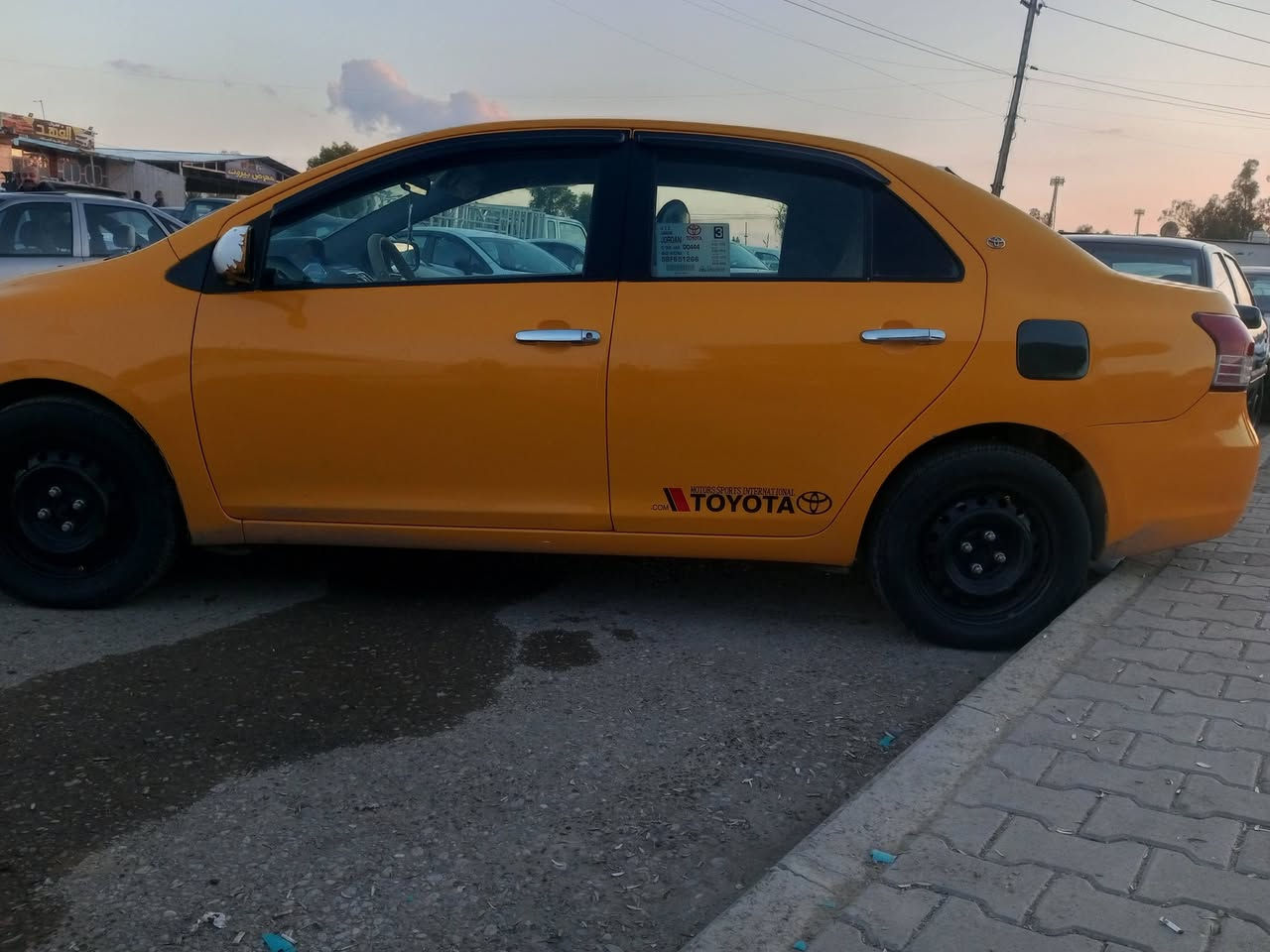 السلام عليكم يارس كندي موديل 2007  شرط تحويل مشروع وطني سياره بدون دواخل بيها باب وصندوق تبديل بطاقه بنزين كير اوتو تاير جديده صدر جديد شاشه كامره تبريد تدفء مكان كركوك رقم صاحب السياره اتصل وتدلل*********** اخوان لا خاص ولا تعليق يرحم والديكم لن ممتواج
