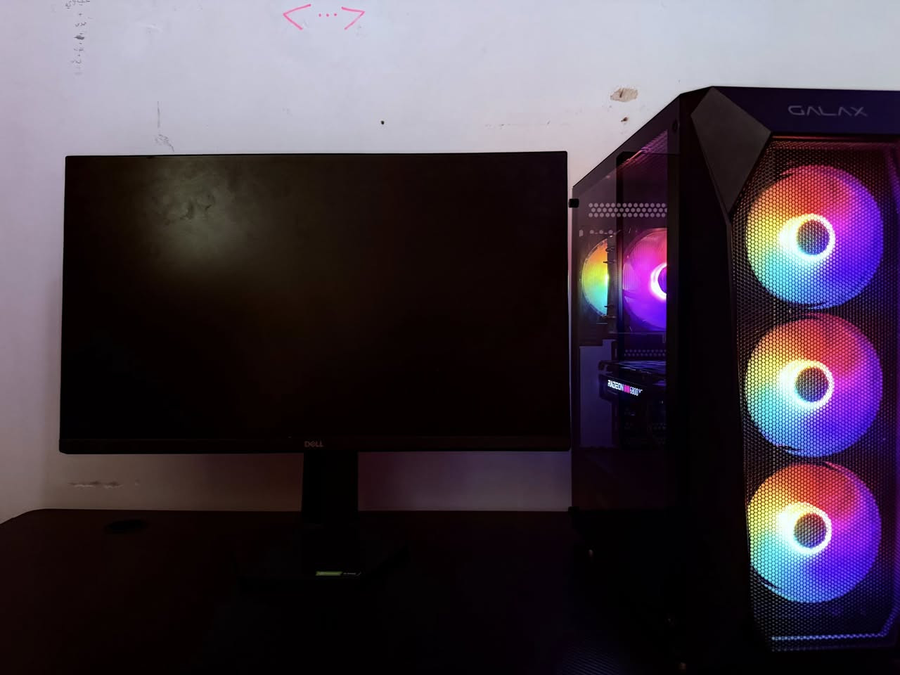 🔥 للبيع PC Gaming قوي جداً 🔥
🎮 كرت شاشة XFX RX 6800 XT 16GB
💾 رامات T-Force Delta RGB
🔌 باور Gamdias Kratos M1 750W Bronze
❄️ مبرد احترافي
🖥️ كيس GALAX
شاشه Dell
كيبورد من شركه دراكون 🔥🔥
ماوس R🔥
سماعه JBL🔥+سماعه هديه
سبيكرات من شركه xTRike Me🔥
ميز لدات اضويه كيمنك🔥
زائد كرسي شركه دراكون
ماوس باد

الجهاز نظيف واستخدام شخصي، أداء ممتاز بالألعاب الحديثة، مناسب للـ 1080p والـ 1440p على إعدادات عالية جداً.
 ومناسب للدراسه واذا على الإلعاب عالم ثاني🔥🔥
✅ فحص كامل للمشتري
✅ ماكو أي مشاكل أو أعطال
✅ جاهز للاستخدام مباشرة
ولباقي الصور واتساب 
رقمي : ‭+٩٦٤ ٧٨٤ ٨٧٥ ٨٤٥٨‬

📍الموقع:بغداد الاعظمية
💰السعر:خاص


**إذا كنت صاحب هذا الإعلان وتريد حذفه لأي سبب، رجاءا أرسل رسالة إلى الدعم الفني**