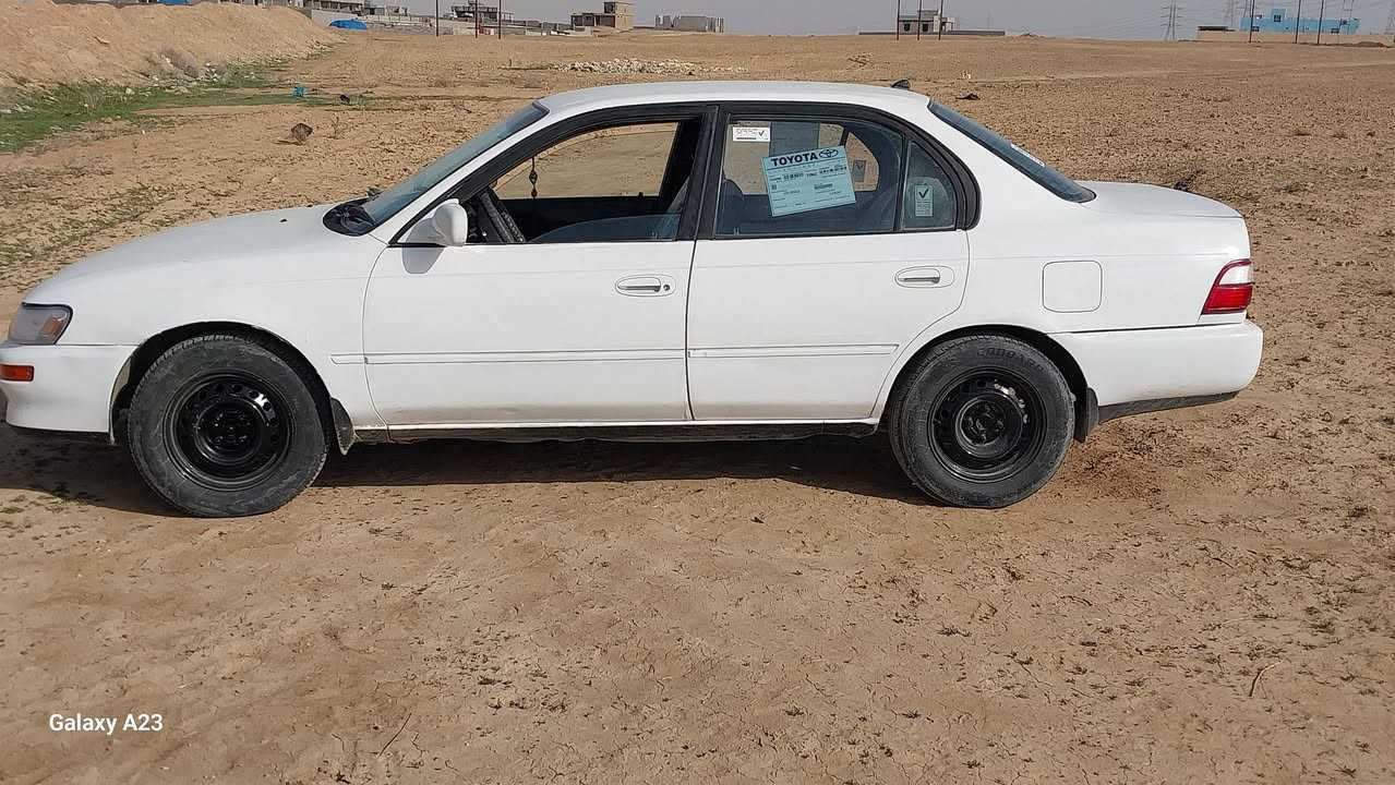 كورلا ١٩٩٢ شرط التحويل رقم جديد وهزه جديده وكابون بانزين ترهم نص ولباقي مده سعر بنقد ٥٢ )***********
