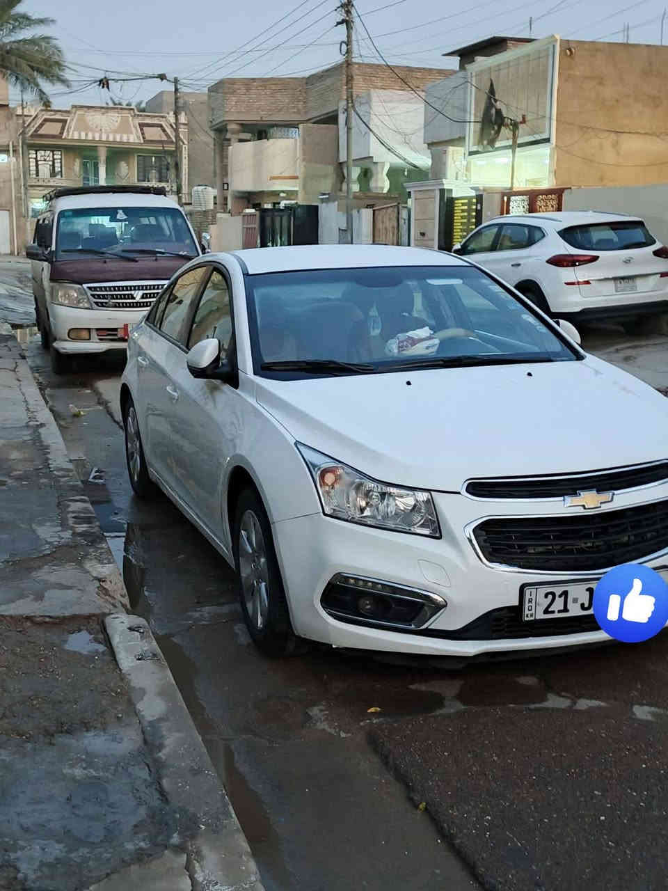 السلام عليكم
سيارة للبيع فقط
شوفرليت كروز 
موديل 2016
خليجي
محرك1800
نضيفة 
كير و محرك خير من الله رقم سليمانية
السنوية بسمي
اي استفسار الاتصال على الرقم: ***********
العنوان بغداد 
سعر 88
