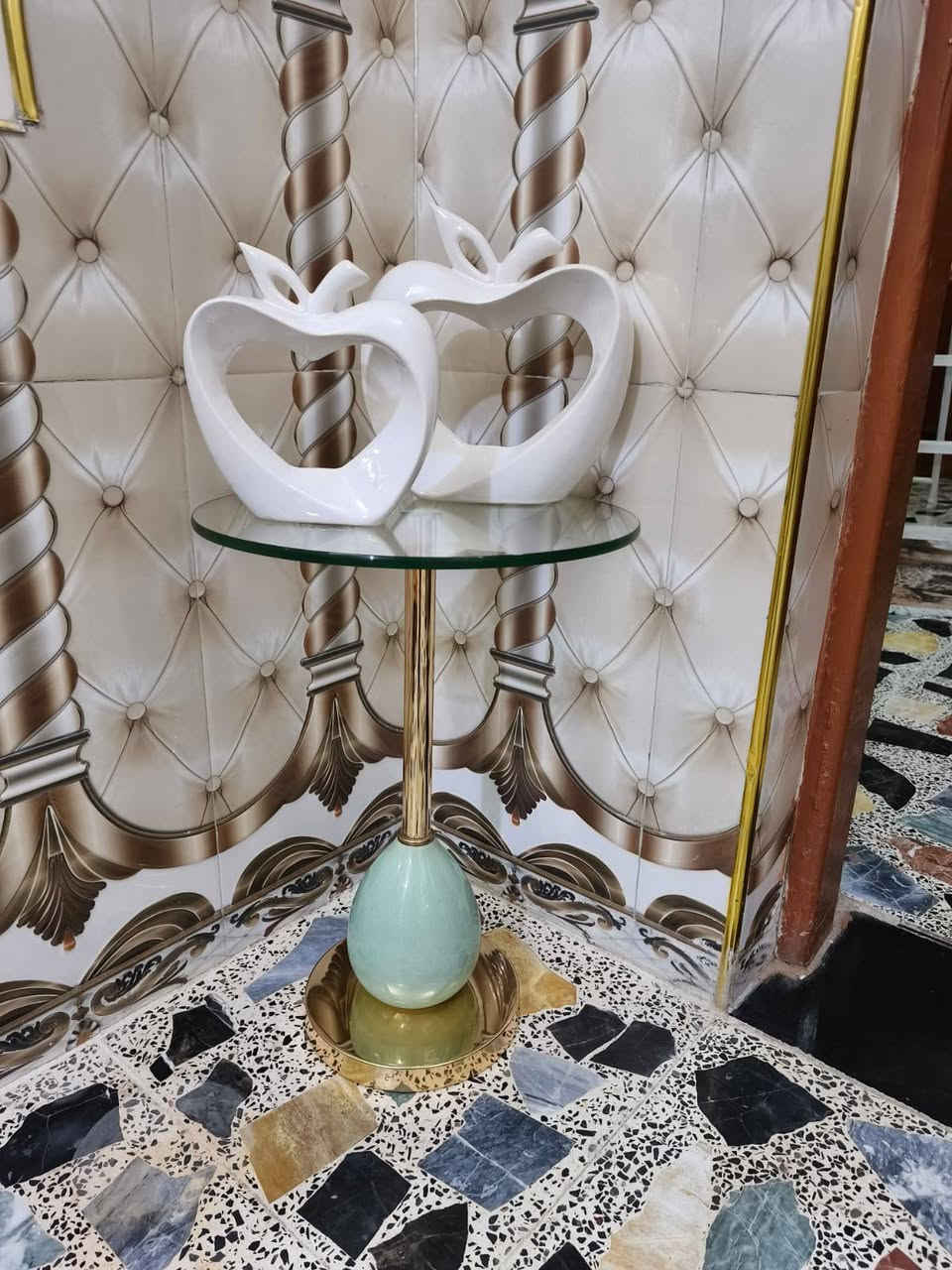 السلام عليكم طبلة مع تحفيات عدد 2 ارتفاع الطبلة 60 س الطبلة عبارة عن قاعدة نحاس والفوك زجاج السعر 30


**إذا كنت صاحب هذا الإعلان وتريد حذفه لأي سبب، رجاءا أرسل رسالة إلى الدعم الفني**