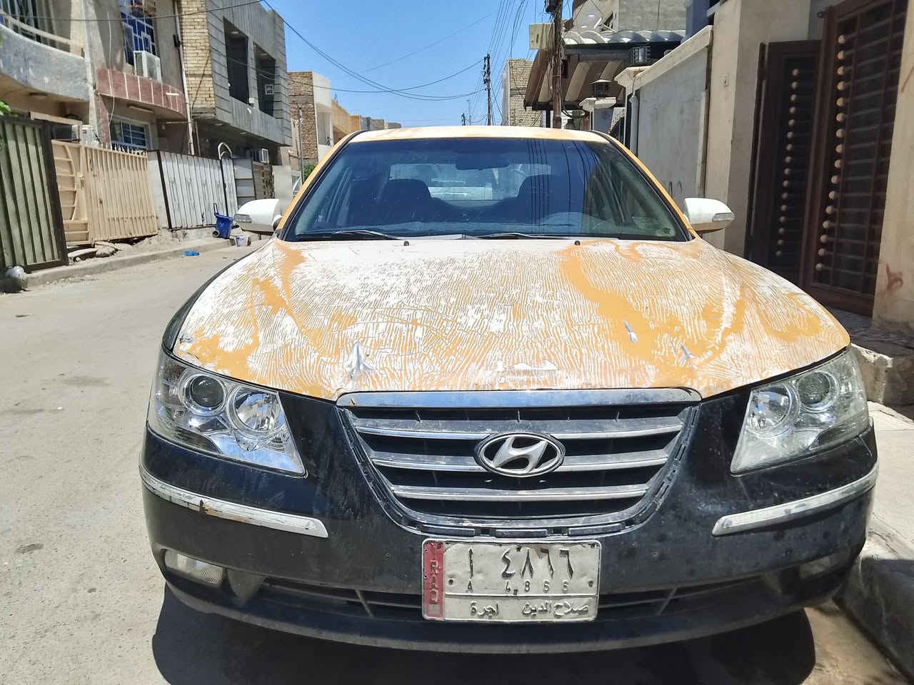 سوناتا 2010
محرك بي تبخير مامصبوغه مبدل دعامية اماميه فقط
بيها اضرار بالباب والبنيد بيع ب55  
واتساب ***********
