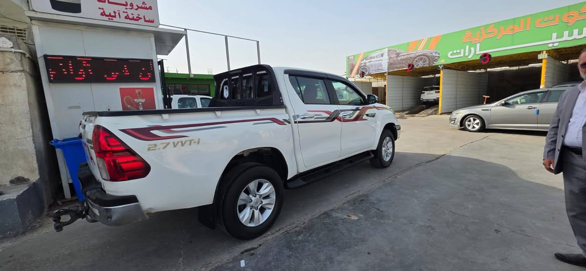 🚘 للبيع أو المراوس 🚘
سيارة تويوتا هايلوكس 2018 فورويل (4×4) كاز، بحالة جيدة.
 للبيع أو المراوس مع سيارة ناصية،  والفرق يُحدد حسب الاتفاق بين الطرفين.
تحويل مباشر رقم دولي بغداد 
للاستفسار والمشاهدة يرجى التواصل على الخاص أو الاتصال.
***********
***********
والله الموفق.
