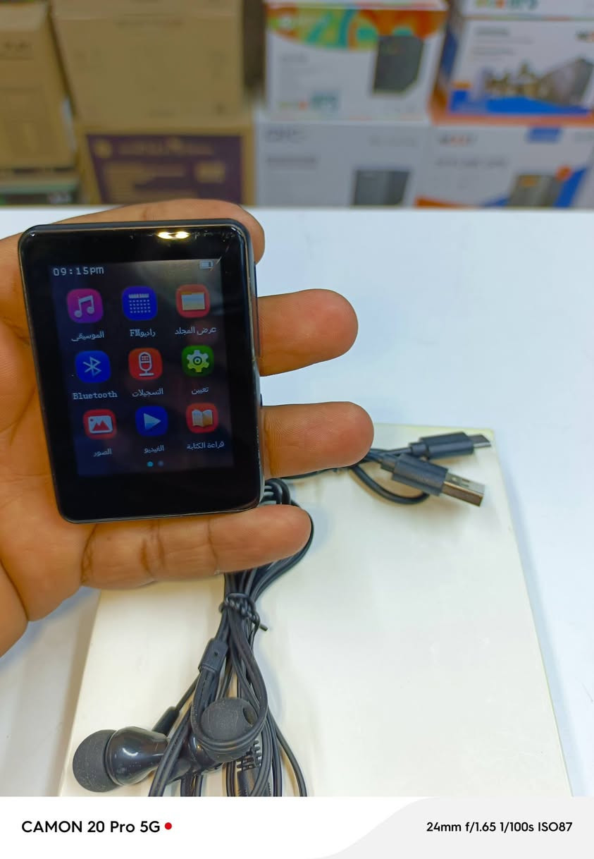 للبيع ذني القطع ام بي ثري شاشة صغير 
اغاني
 فيديو 
صور 
راديو 
مذكرات  ماعرف بعد شنو بيه السعر 25 شمال التوصيل 

داتا شو جديد السعر 25 

ويب كام السعر 10 

جميع الاغراض شغالة


**إذا كنت صاحب هذا الإعلان وتريد حذفه لأي سبب، رجاءا أرسل رسالة إلى الدعم الفني**