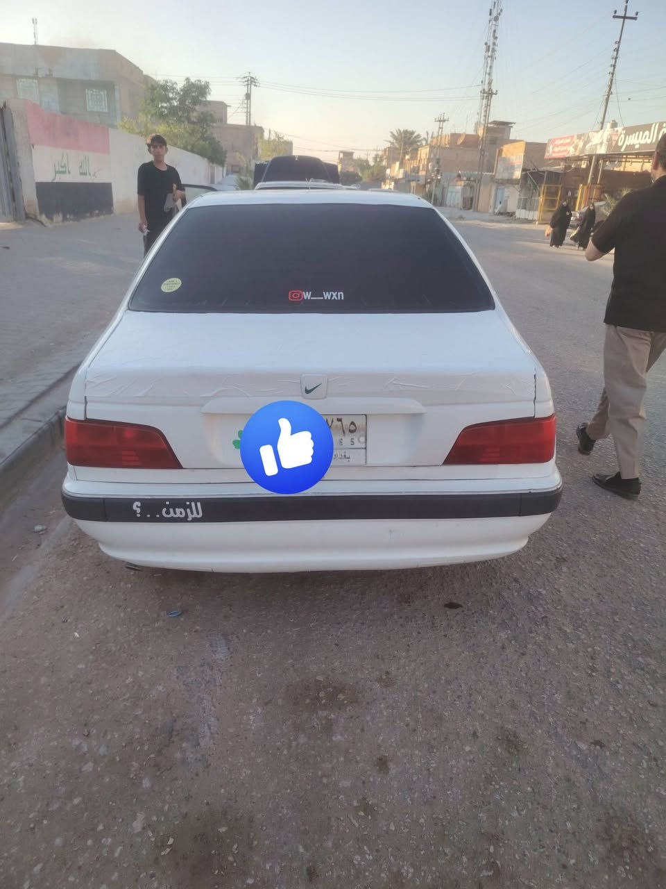 السلام عليكم بيجو بارص مديل 11
السياره بيه بابا السايق وضربه ورا كير مكينه حداديه حلوه سياره جاهزه مكانه نجف لسعر 35 وبيه مجال للستفسار ***********
