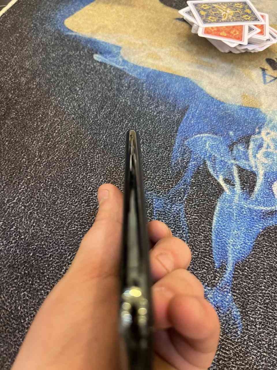 ً
ايفون11برو ماكس 
ذاكره256 
دبل سيم
بطاريه 83
نموذج m
مبدل شاشه (فيس ايدي شغال )
نضافه100‎%‎شرط 
السعر 325  
مكاني موصل ايسر 
شراي خاص او اتصال
 0789 385 3891‬
