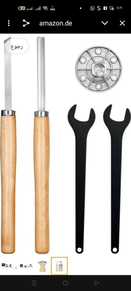 مخرطة خشب بارك سايد عدد 2 واحده جديدة غير مستعملة والثانية ايضا غير مستعملة لاكن بدون كارتون السعر ثنينهن 200 مع التوصيل للتواصل على الرقم *********** توصيل لجميع المحافظات
