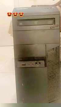 تجميعه من شركه لينوفو للبيع مواصفاته  RX 580 8g I7 4770 ram 16 ddr3 جر...