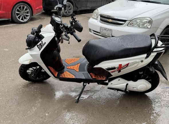 سلام عليكم عندي دراجة شحن سكنس جبلي كهربائية الدراجة مكفوله جديدة ملف الدراجة 2000W بطاريات 6 شاحن اصلي 72V السعرررر 975 وبيه مجال بسيط مكاني بغداد البلديات الاتصال ***********
