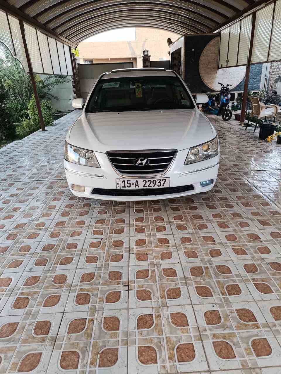 سوناتا موديل 9 وارد امريكي كرسي كهرباء اوفتحه محرك2400مال حاويه بعده جديد لوك كير صدر خلفي امامي جديد تبريد ثلج جاهزه من كلشي السياره بيه تقشير اوراشين بيه قطع ابيعه مصبوغه عام بدون  ضربه ليبل واحد مكان السياره الانبار قضاء هيت اي استفسار اتصال هاتفي ***********او***********السعر97ورقه

