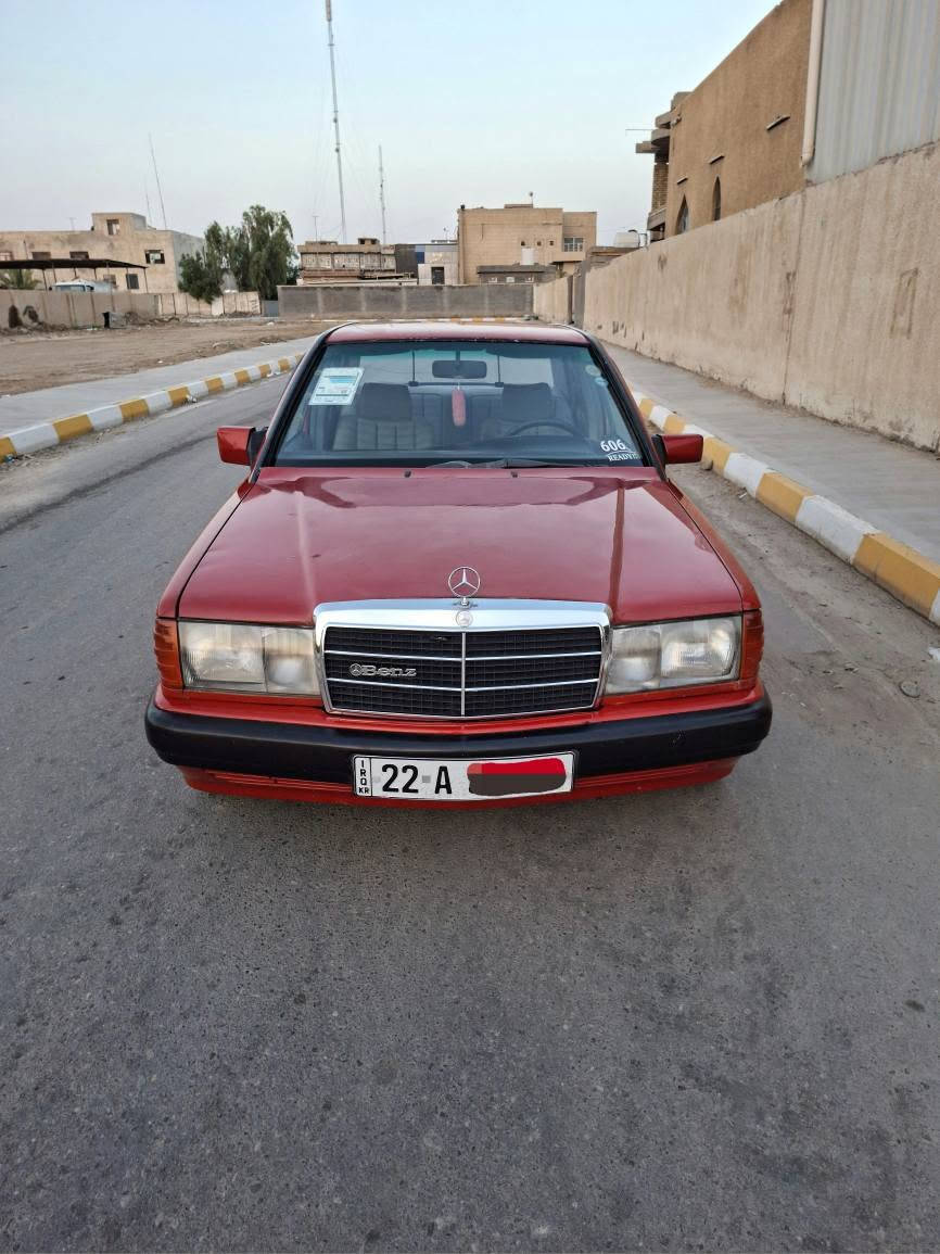 مارسدس 190 للبيع 
سيارة جاهزه على الاخير  من كل نواحي 
مكفوله من حادث مابيهه حادث 
صبغ بلادي  
تبريد ثلج 
مكينة و كير اوتماتيك جديدات بلادي
رقم انكليزي  شمالي 
فيديو اله علخاص 

‎0772 687 1615 الصويرة, واسط
