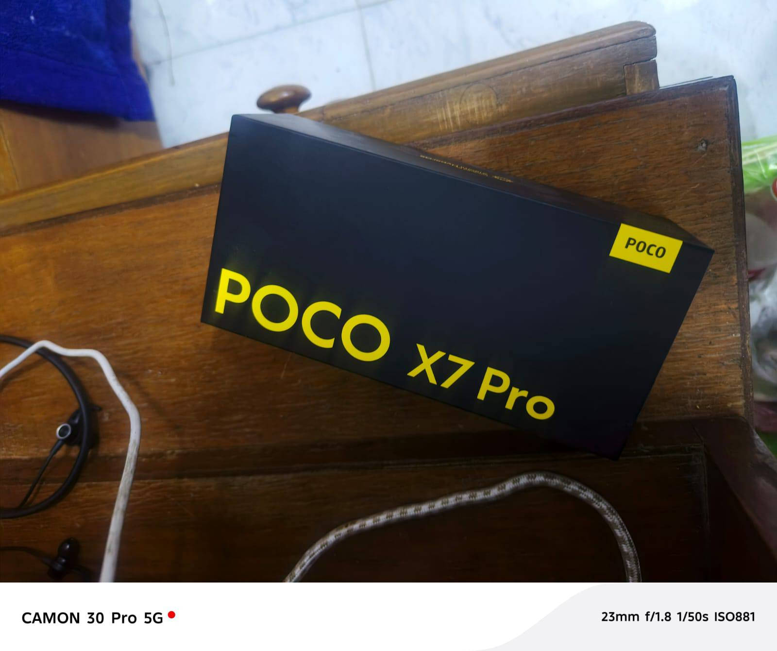POCO X7Pro
الذاكره 512الرام12
جماعت البوبجي يشغل 120فريم 
الجهاز جدن نضيف السعر 350الف 
مكاني كربلاء الحر


**إذا كنت صاحب هذا الإعلان وتريد حذفه لأي سبب، رجاءا أرسل رسالة إلى الدعم الفني**