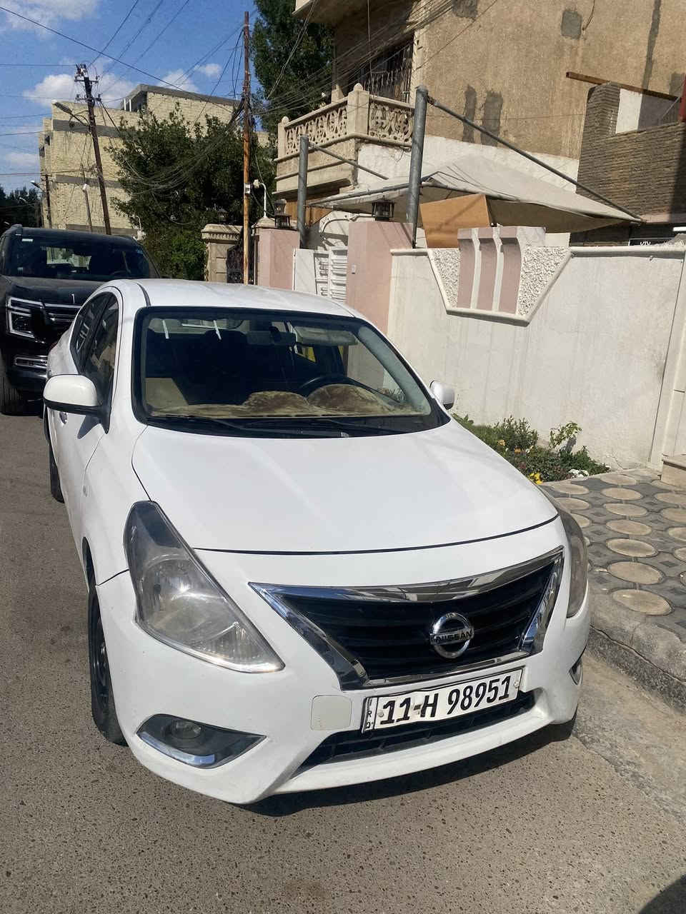 سلام عليكم
نيسان سني هندي موديل 2019
صبغ نصف باب سايق مع تبديل جاملغ عكس سايق
ماشية127الف 
تبريد تدفئة بلادي 
رقم جديد انكليزي باسمي سياره
سيارة نضيفة ونصبته حلوة 
للتواصل ***********
